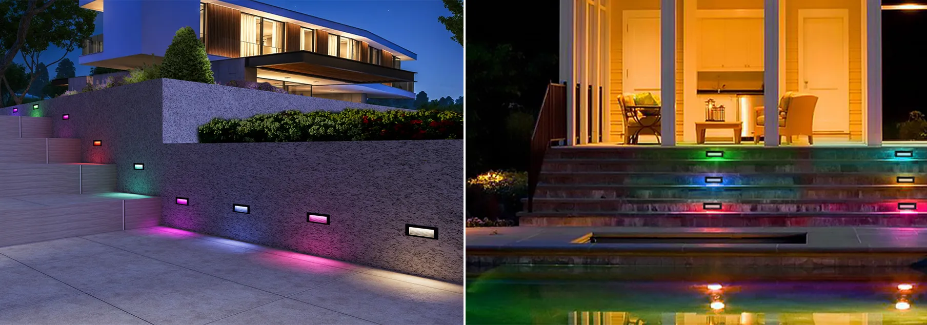 outdoor led stair lights